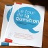 Dépliant 2 volets Le tour de la question - Format ouvert A4, format fini A5